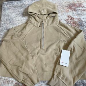 Lululemon scuba oversized 1/2 zip hoodie